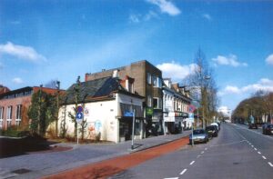 Hoek Hereweg/Helper Westsingel oud
